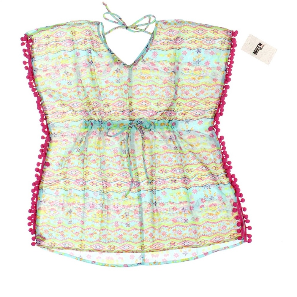NWT Pom Pom Cover Up